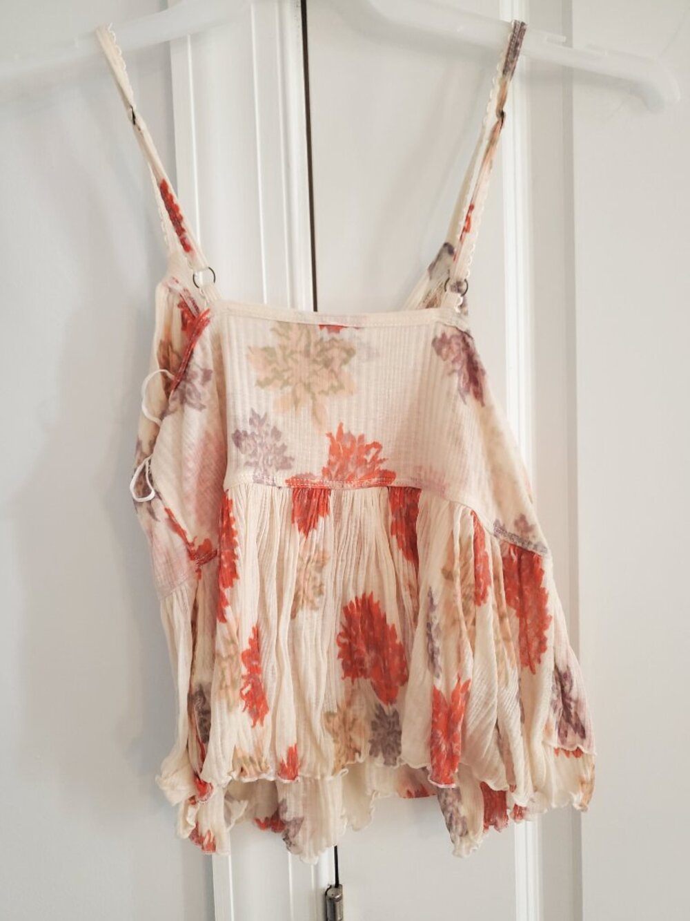 Free People Melbourne Ruffle Ribbed Tank - Picture 2 of 2